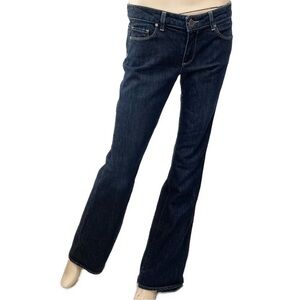 Paige- Laurel canyon dark wash flare jeans- 30